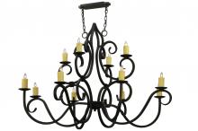 2nd Avenue Designs White 117787 - 60" Wide Clayton 12 Light Chandelier