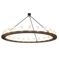 2nd Avenue Designs White 171230 - 72" Wide Loxley 24 Light Chandelier