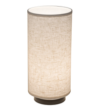 2nd Avenue Designs White 196251 - 8"W Cilindro Textrene Table Lamp