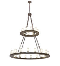 2nd Avenue Designs White 202972 - 60" Wide Loxley 28 Light Two Tier Chandelier