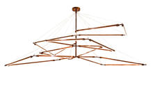 2nd Avenue Designs White 210950 - 216" Wide Isotope Chandelier