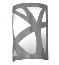 2nd Avenue Designs White 214228 - 8" Wide Mosaic Wall Sconce