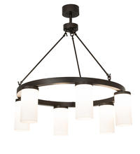 2nd Avenue Designs White 218501 - 46" Wide Loxley Needham 6 Light Chandelier
