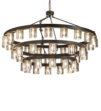 2nd Avenue Designs White 231475 - 70" Wide Loxley Horizon Ring 44 Light Three Tier Chandelier..