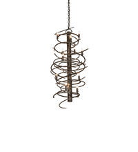 2nd Avenue Designs White 240052 - 21" Wide Cyclone 12 Light Chandelier