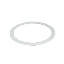 Nora NEFLINTW-6OR-MPW - 6" Oversize Ring for NEFLINTW-R6, Matte Powder White