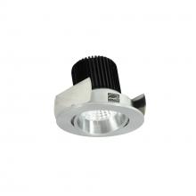 Nora NIOB-2RCCDXNN - 2" Iolite LED Round Adjustable Cone Reflector, 800lm / 14W, Comfort Dim, Natural Metal Reflector