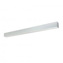 Nora NLUD-8334A/EM - 8' L-Line LED Indirect/Direct Linear, 12304lm / Selectable CCT, Aluminum Finish, with EM