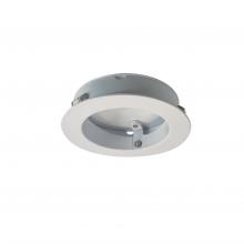 Nora NMP-ARECW - Recessed Flange Accessory for Josh Adjustable, White Finish