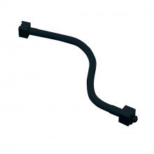 Nora NT-330B - 18" Flexible Extension Rod, 1 or 2 Circuit Track, Black