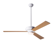 Modern Fan Co. ALT-GW-42-MP-271-004 - Altus Fan; Gloss White Finish; 42" Maple Blades; 17W LED; Fan Speed and Light Control (2-wire)