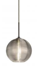 Besa Lighting 1JC-461602-LED-BR - Besa Kristall 8 Pendant Bronze Smoke 1x9W LED