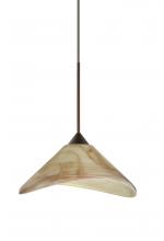 Besa Lighting 1XC-191383-BR - Besa Pendant Hoppi Bronze Mocha 1x50W Halogen