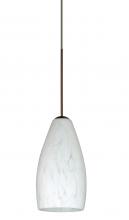 Besa Lighting 1XT-719819-LED-BR - Besa Pendant Karli Bronze Carrera 1x5W LED