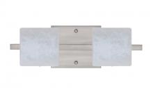 Besa Lighting 2WS-787319-LED-SN - Besa Wall Paolo Satin Nickel Carrera 2x50W G9