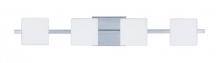 Besa Lighting 4WS-773507-CR - Besa Wall Alex Chrome Opal Matte 4x50W G9