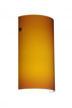 Besa Lighting 704280-LED-BR - Besa Tamburo LED Wall Amber Matte Bronze 1x8W LED