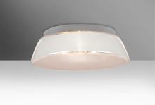 Besa Lighting 9663WHC - Besa, Pica 14 Ceiling, White Sand, 2x60W Medium Base