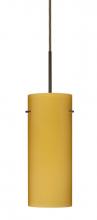 Besa Lighting J-4123VM-LED-BR - Besa Stilo 10 LED Pendant For Multiport Canopy Vanilla Matte Bronze 1x9W LED