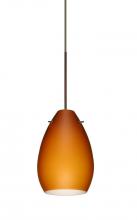 Besa Lighting X-171380-BR - Besa Pendant For Mulitport Canopy Pera 6 Bronze Amber Matte 1x50W Halogen