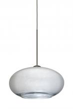 Besa Lighting X-2492SF-LED-BR - Besa Pendant For Multiport Canopy Brio 7 Bronze Silver Foil 1x5W LED