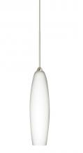 Besa Lighting XP-439507-SN - Besa Pendant Zumi Satin Nickel Opal Matte 1x35W Halogen