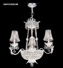 James R Moder 94121GA22 - Princess Chandelier with 3 Lights; Gold Accents Only