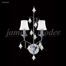 James R Moder 96321AG2SE - Murano Collection 2 Light Wall Sconce