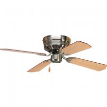 Progress P2524-09 - AirPro Collection 42" Four-Blade Hugger Ceiling Fan