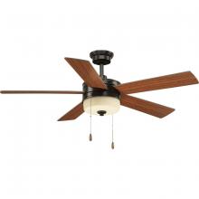 Progress P2558-2030K - Verada Collection 52" Five-Blade Ceiling Fan with LED Light