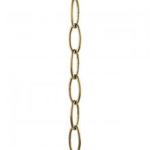 Progress P8758-163 - Accessory Chain - 48-inch of 9 Gauge Chain in Vintage Brass