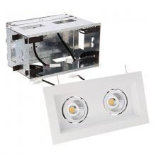 WAC US MT-3LD211R-F930-WT - Mini Multiple LED Two Light Remodel Housing with Trim and Light Engine