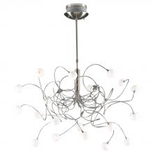 PLC Lighting 6030 SN - 20 Light Chandelier Fusion Collection 6030 SN