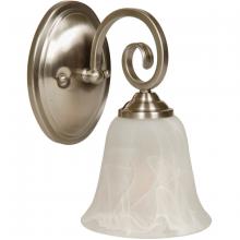 Craftmade 7105BNK1 - Cecilia 1 Light Wall Sconce in Brushed Polished Nickel