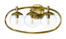 Craftmade 45503-SB - Piltz 3 Light Vanity in Satin Brass