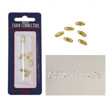 Craftmade PCC-CH - Pull Chain Connectors set in Chrome (6pcs)