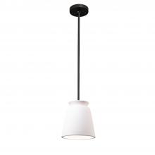 Justice Design Group CER-6425-BIS-MBLK-RIGID - Small Trapezoid Pendant