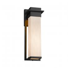 Justice Design Group CLD-7544W-MBLK - Pacific Large Outdoor LED Wall Sconce