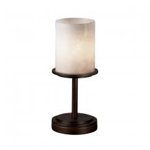 Justice Design Group CLD-8798-10-DBRZ - Dakota 1-Light Table Lamp (Short)
