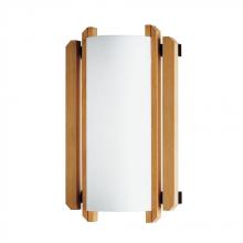 Justice Design Group DOM-8309 - Trommel Beech Wood Wall Sconce (ADA)