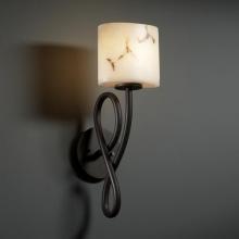 Justice Design Group FAL-8911-30-MBLK - Capellini 1-Light Wall Sconce