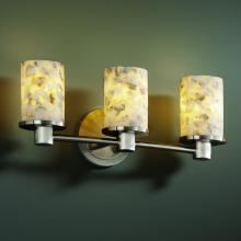 Justice Design Group ALR-8513-10-MBLK - Rondo 3-Light Bath Bar