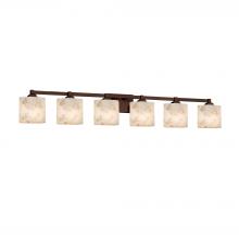 Justice Design Group ALR-8436-30-DBRZ - Regency 6-Light Bath Bar