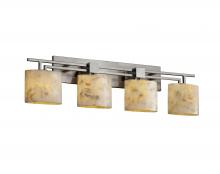 Justice Design Group ALR-8704-30-NCKL-LED4-2800 - Aero 4-Light LED Bath Bar