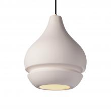 Justice Design Group CER-6400-BIS-ABRS-WTCD - Arabesque 1-Light Pendant