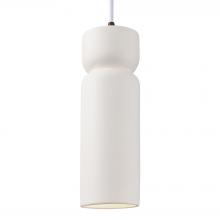 Justice Design Group CER-6510-BIS-DBRZ-WTCD - Tall Hourglass Pendant