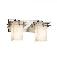 Justice Design Group ALR-8172-15-NCKL-LED2-1400 - Metropolis 2-Light LED Bath Bar