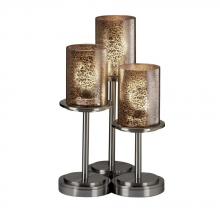Justice Design Group FSN-8797-10-MROR-DBRZ - Dakota 3-Light Table Lamp
