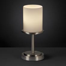 Justice Design Group FSN-8798-10-MROR-NCKL - Dakota 1-Light Table Lamp (Short)