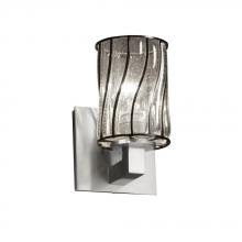 Justice Design Group WGL-8921-10-SWCB-ABRS - Modular 1-Light Wall Sconce